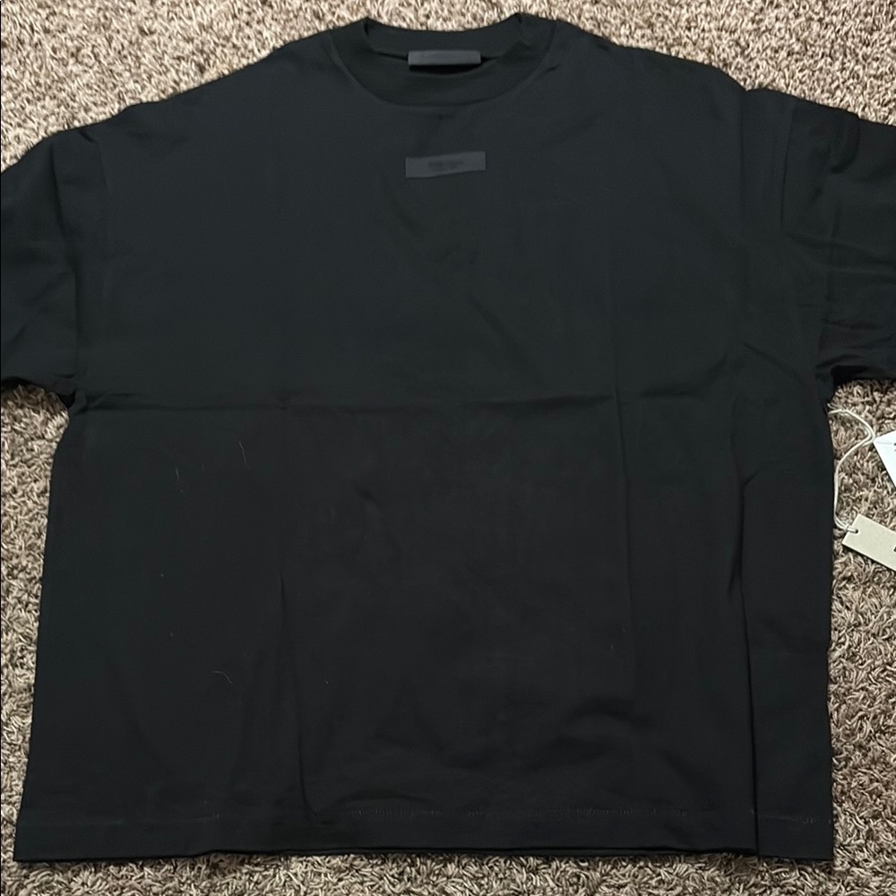 Essentials Black Men's T-Shirt